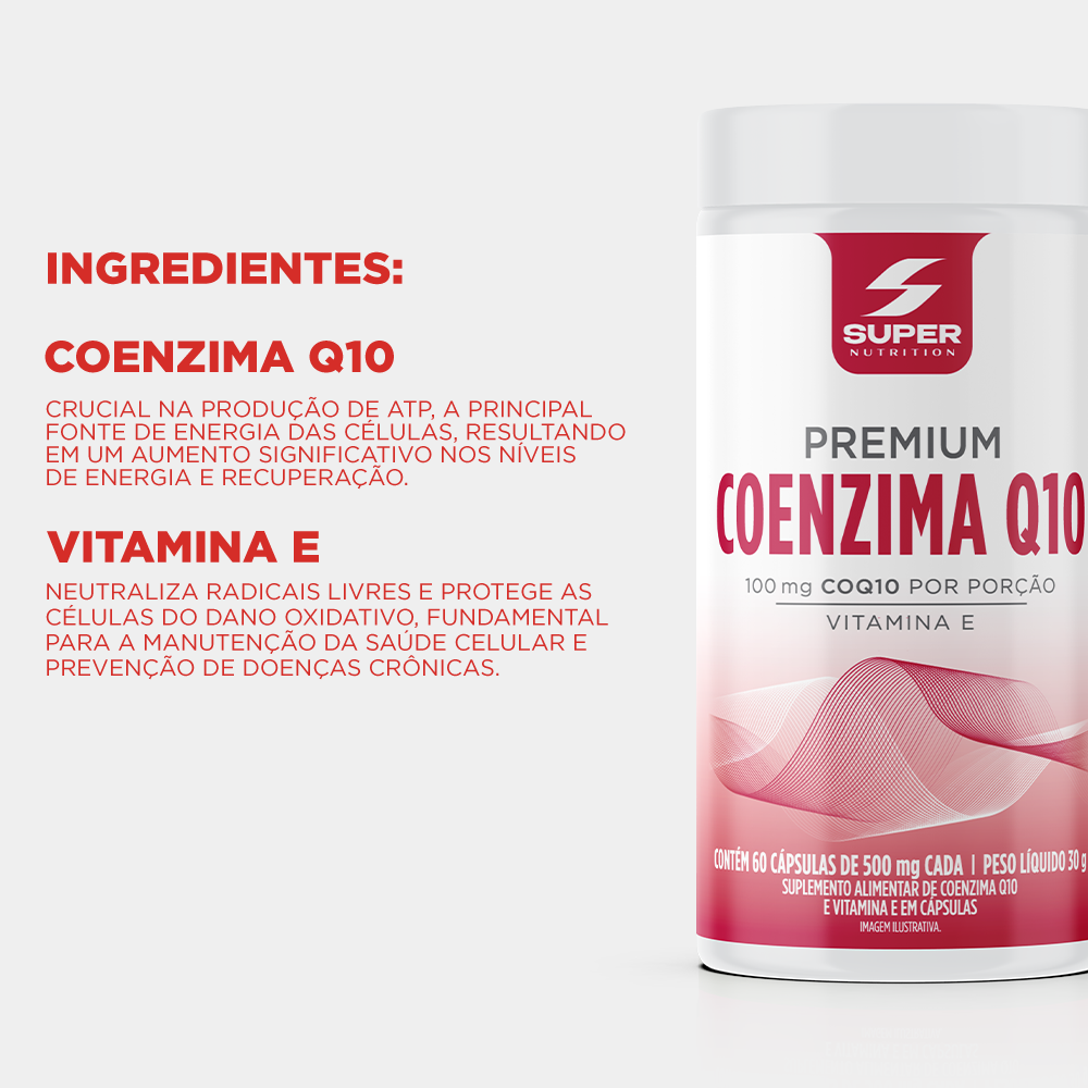Coenzima Q10 Premium (60 cápsulas)