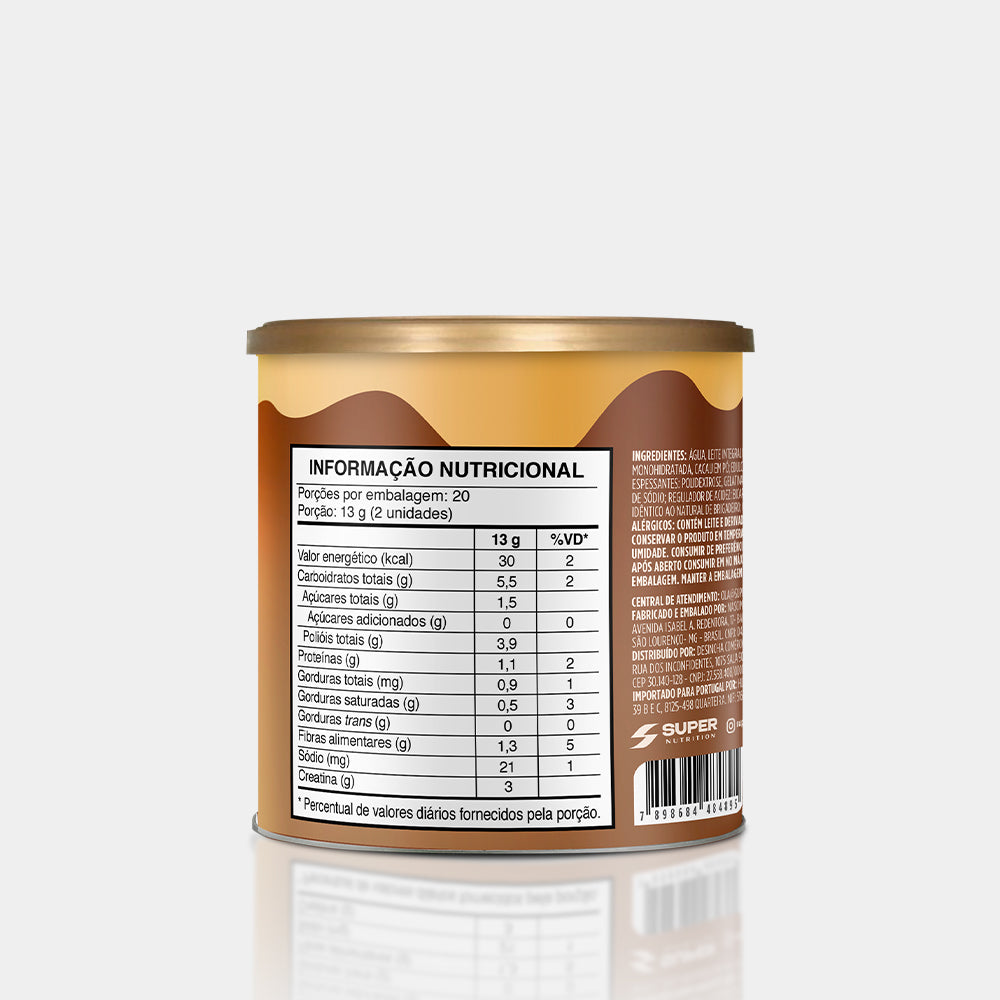 Dado de Creatina sabor Brigadeiro (40 unidades)
