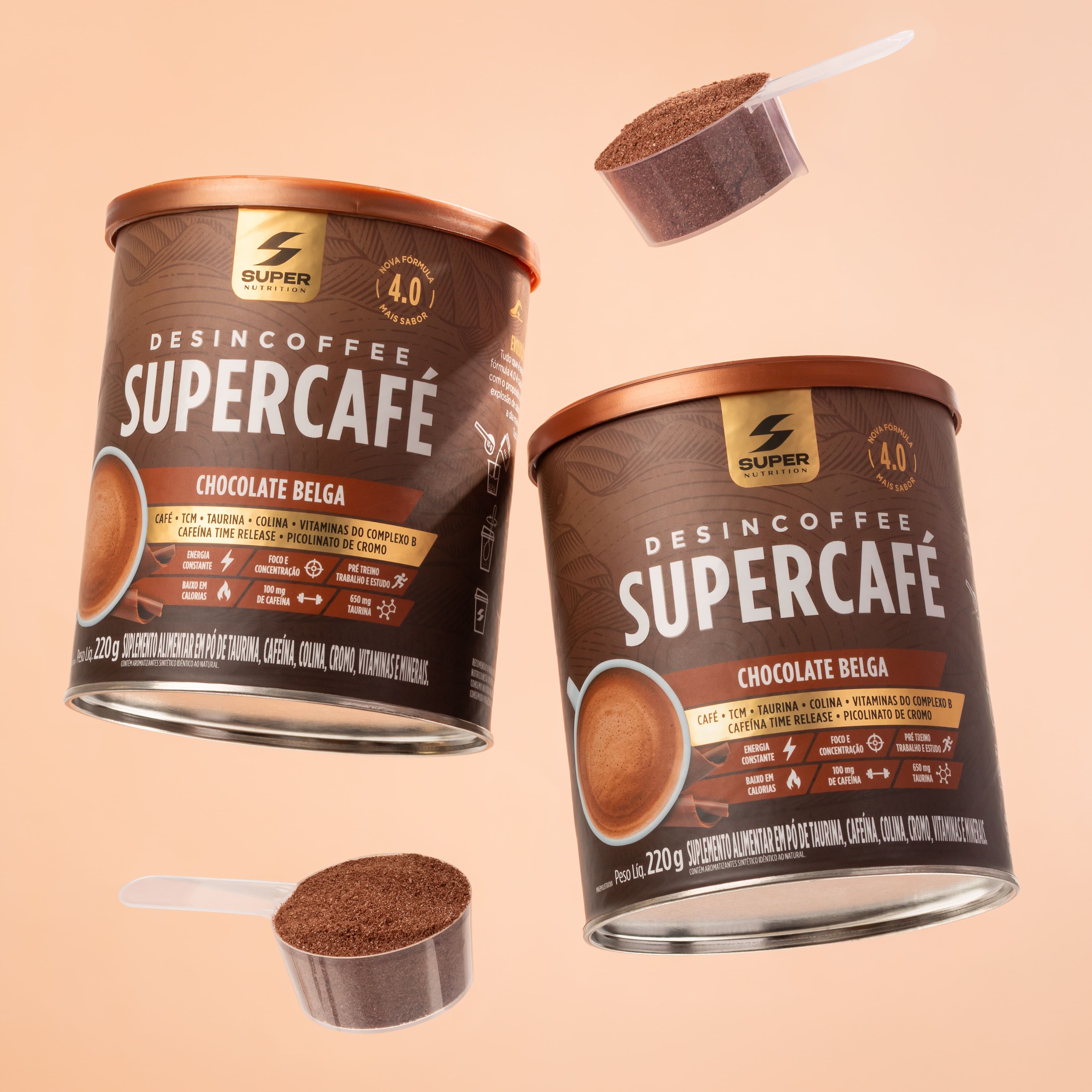 Compre 1 Leve 2 Desincoffee Supercafé Chocolate Belga