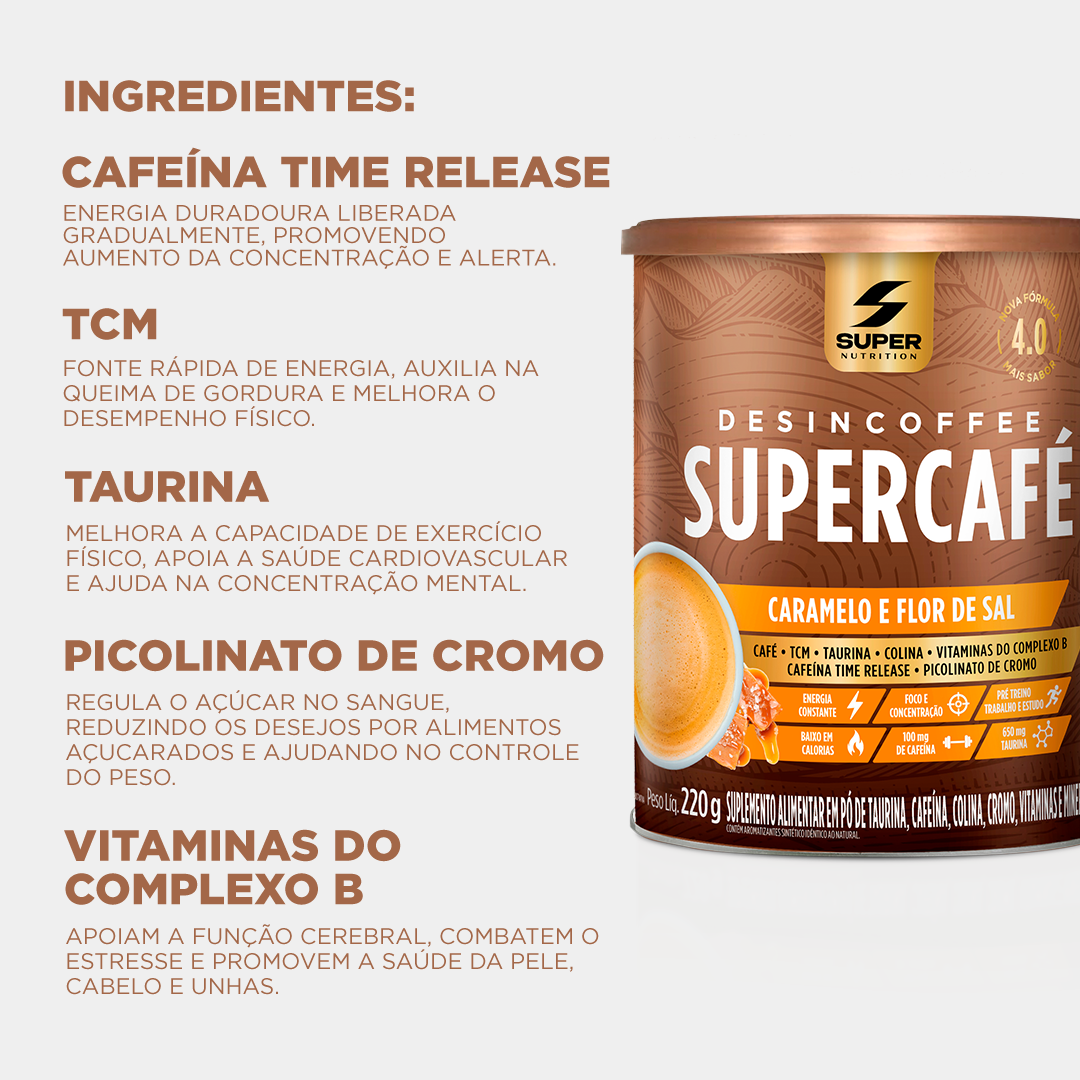 Desincoffee Supercafé Caramelo Flor Sal