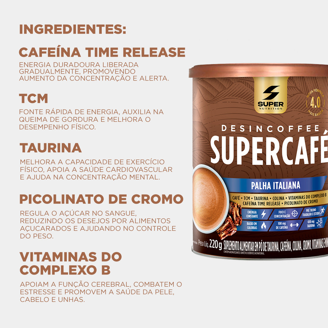 Desincoffee Supercafé Palha Italiana