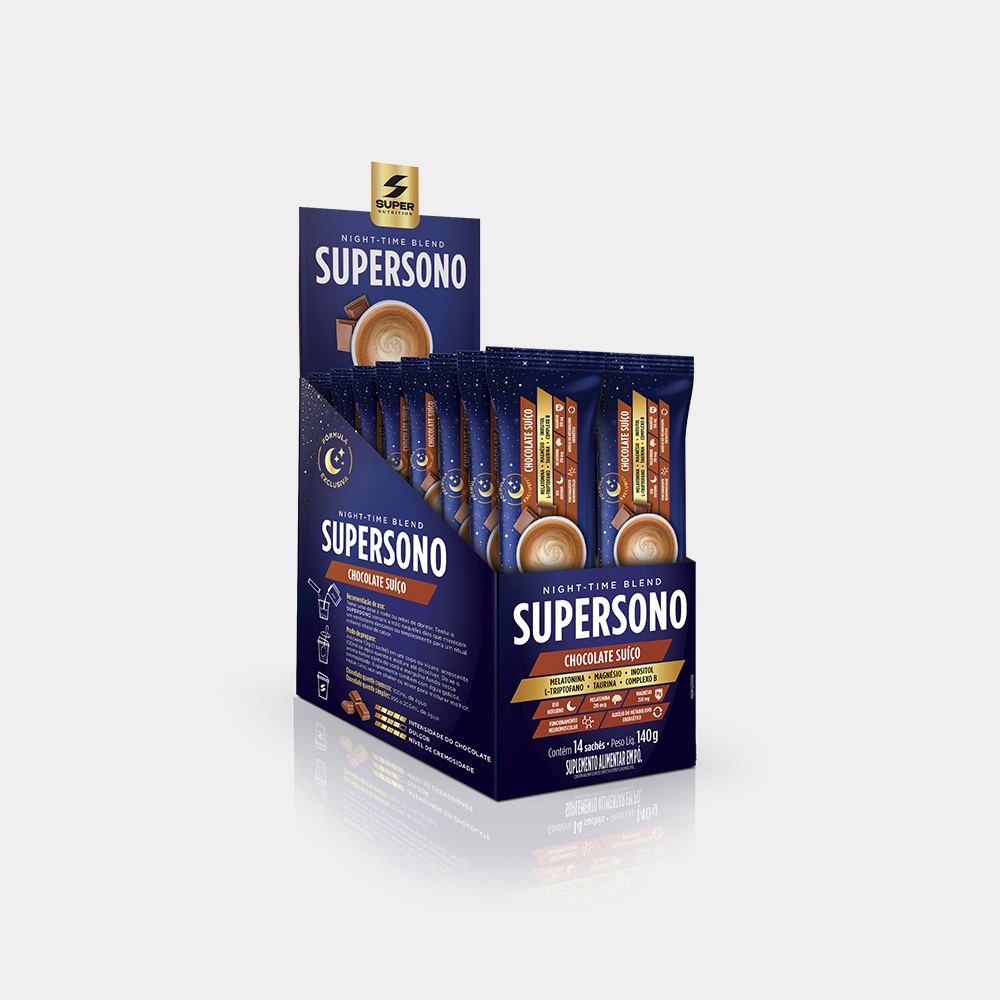 Stick Supersono Chocolate Suíço (14 unidades)