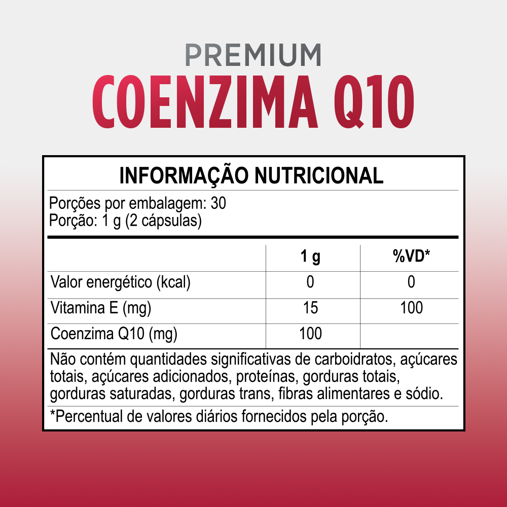 Coenzima Q10 Premium (60 cápsulas)