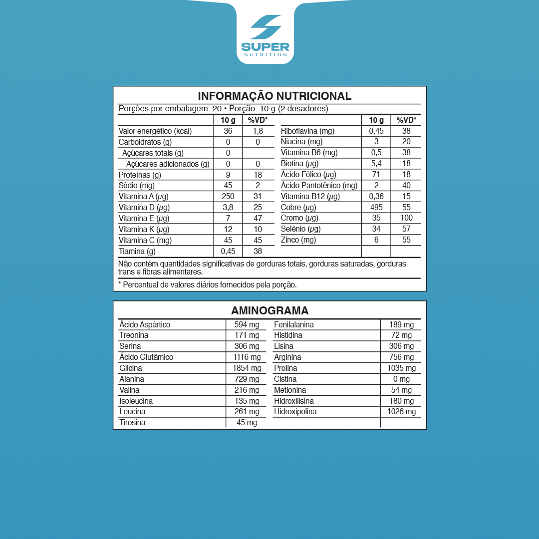 Super Colágeno Invisible Neutro (20 doses)