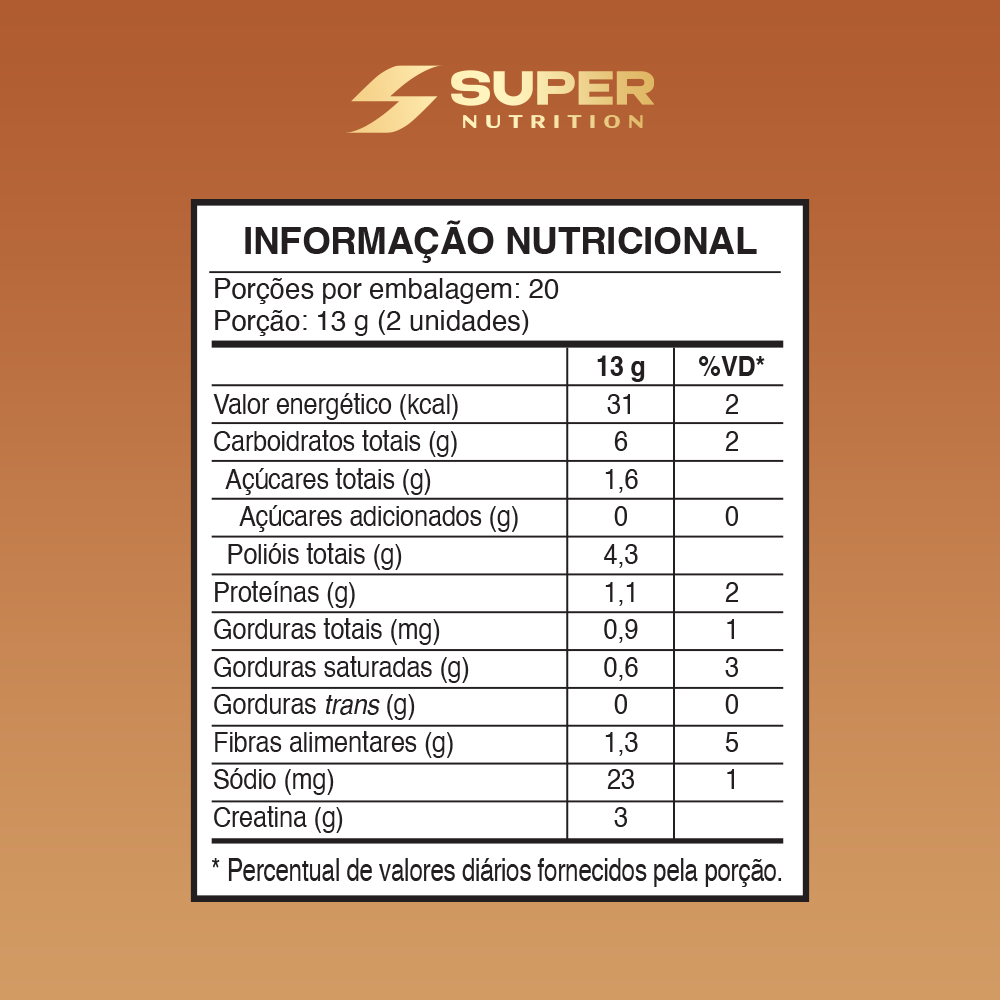 Caramelo de Creatina (40 unidades)