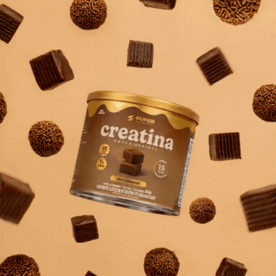 Caramelo de Creatina sabor Brigadeiro (40 unidades)