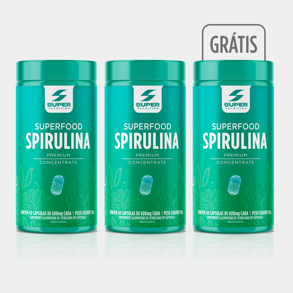 Compre 2 Leve 3 Spirulina Premium (60 cápsulas)