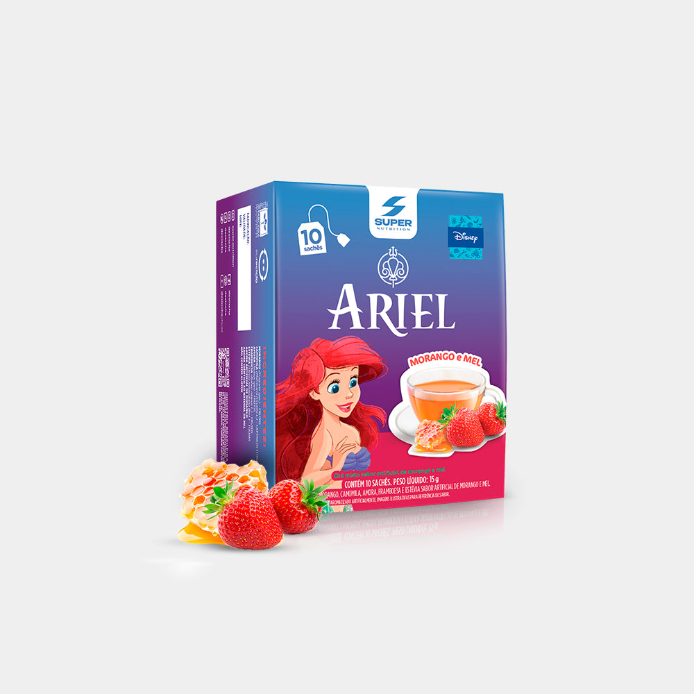 Desinchá Disney Ariel - Morango e Mel (10 sachês)