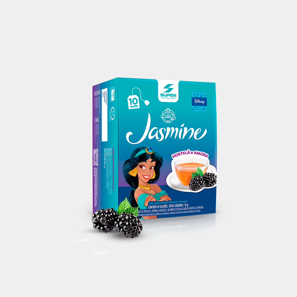 Desinchá Disney Jasmine - Hortelã e Amora (10 sachês)