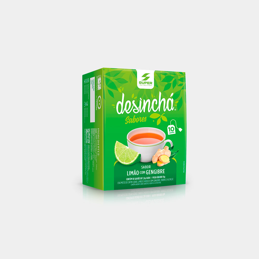 Desinchá Limão com Gengibre (10 sachês)