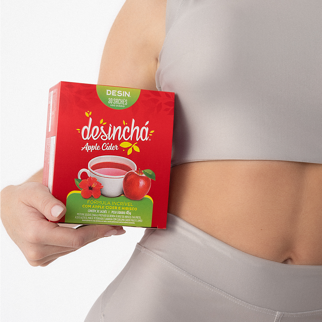 Compre Super Colágeno Ganhe Desinchá Apple Cider (30 sachês)