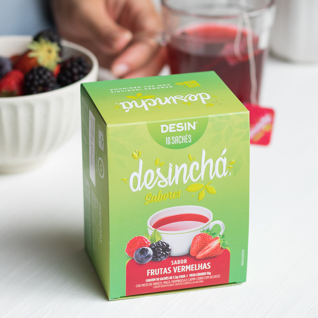 Desinchá Frutas Vermelhas (10 sachês)