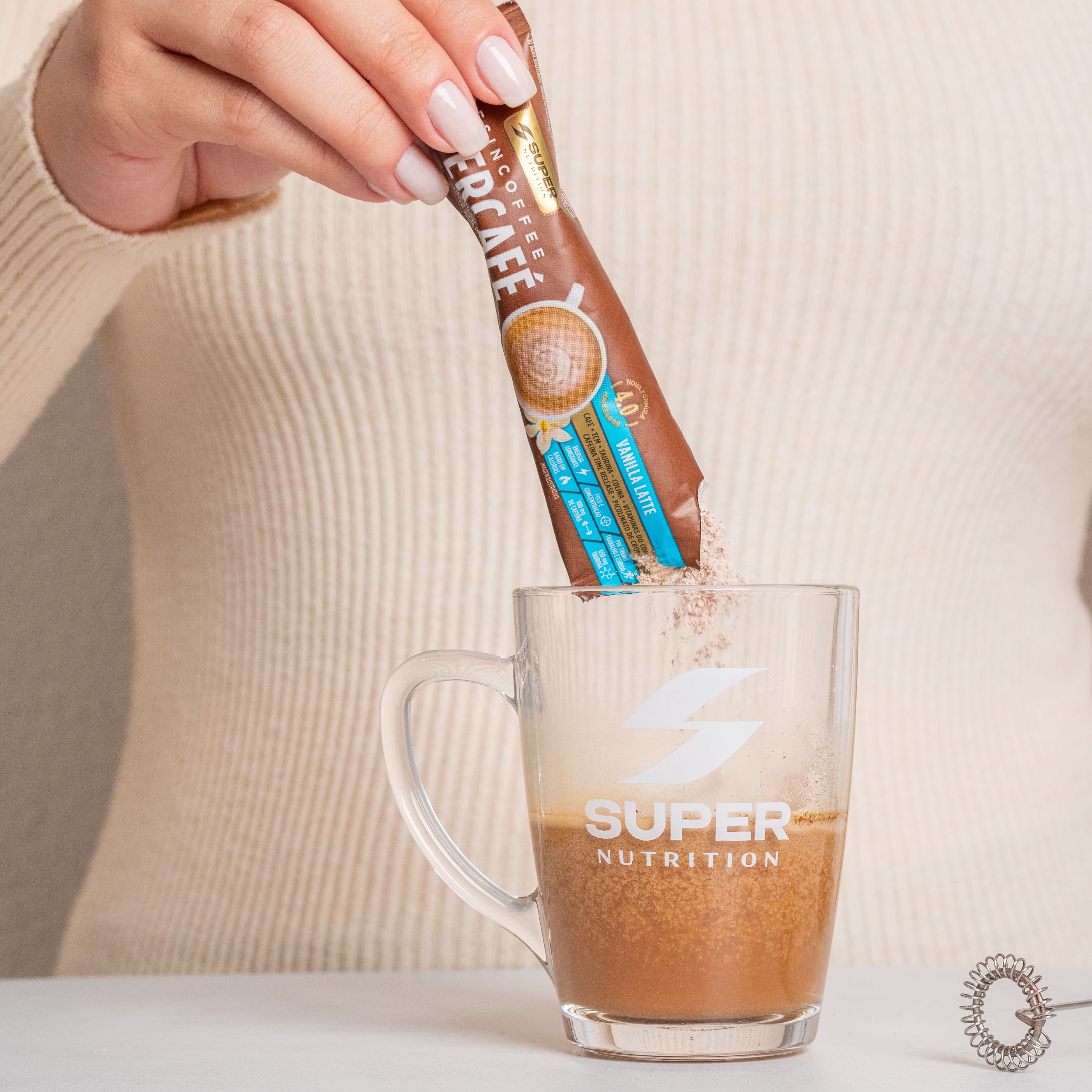 Stick Desincoffee Supercafé Vanilla Latte (14 unidades)