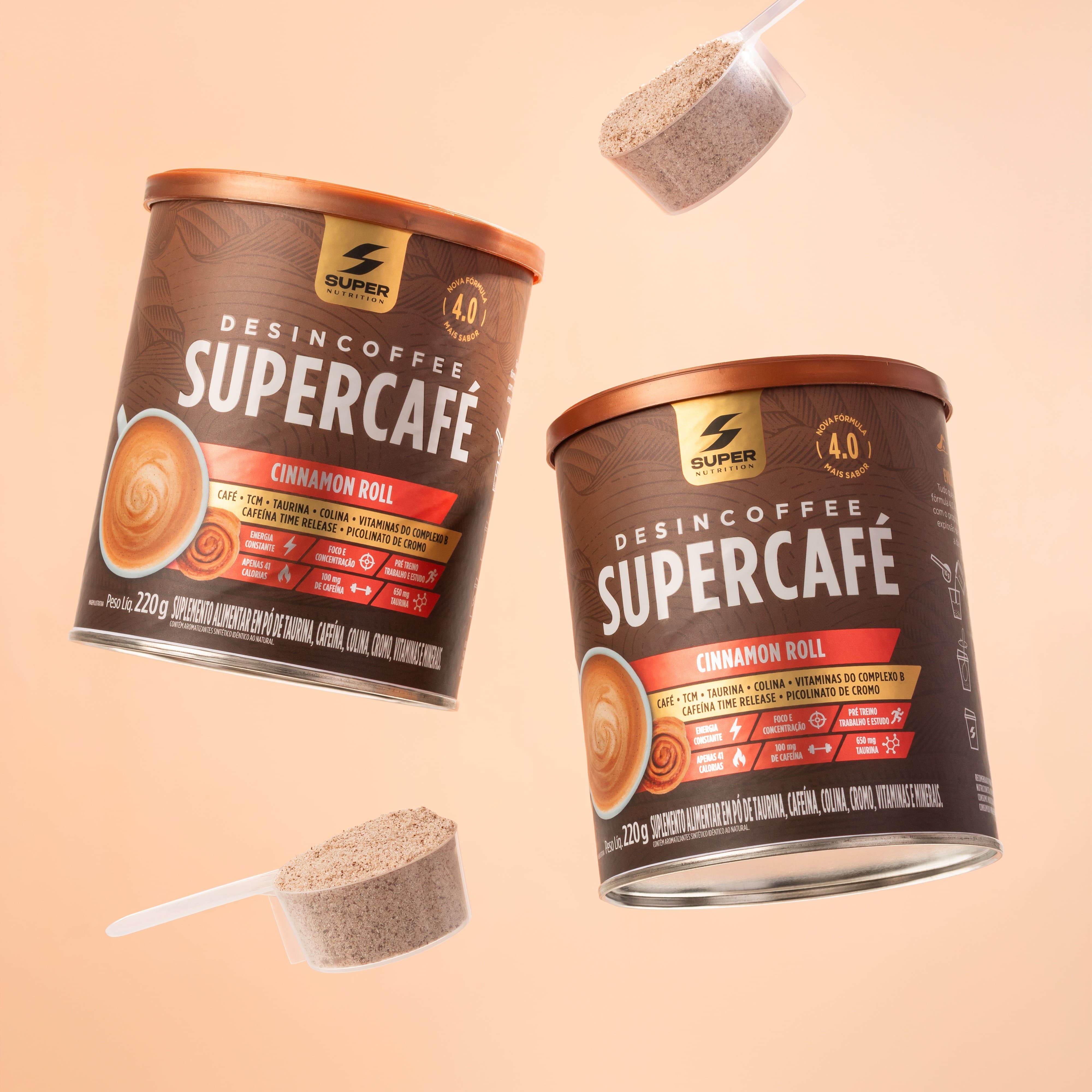 Compre 1 Leve 2 Desincoffee Supercafé Cinnamon Roll