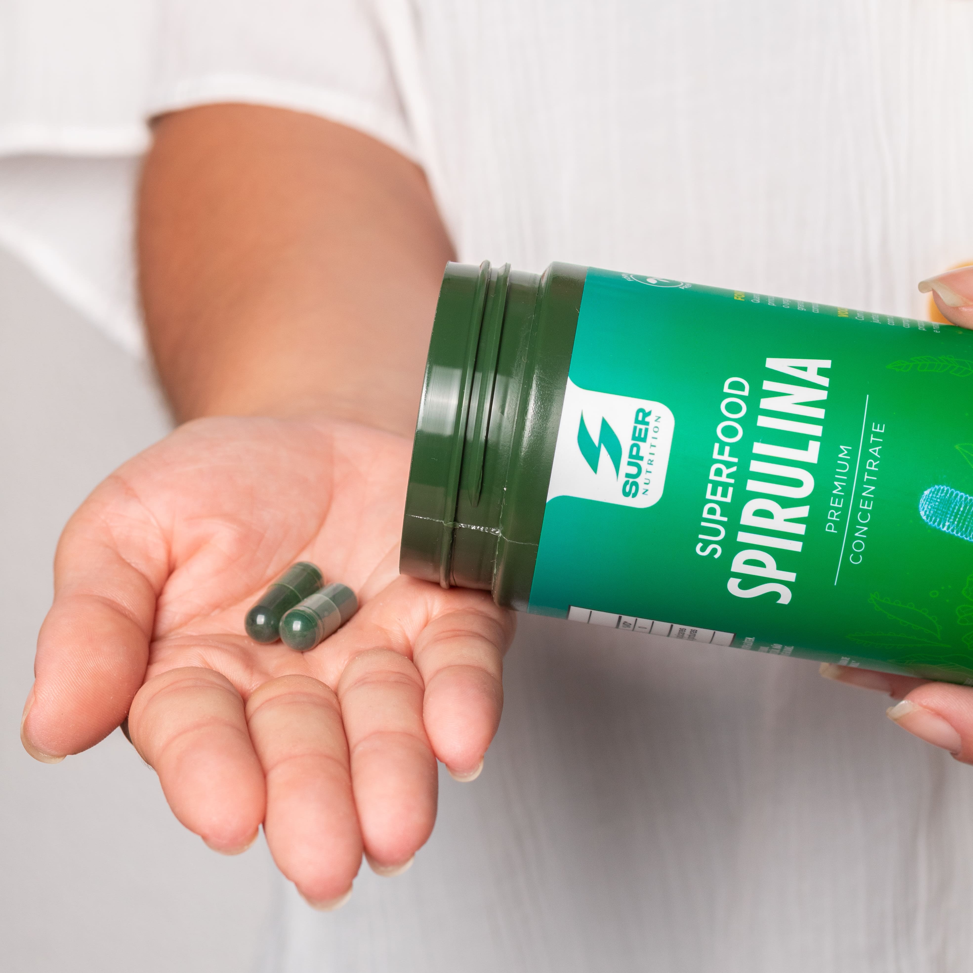 Superfood Spirulina Premium (60 cápsulas)