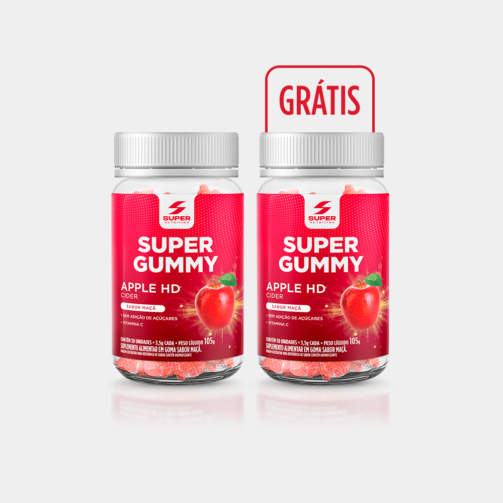 Compre 1 Leve 2 Super Gummy Apple Cider HD (30 gomas)