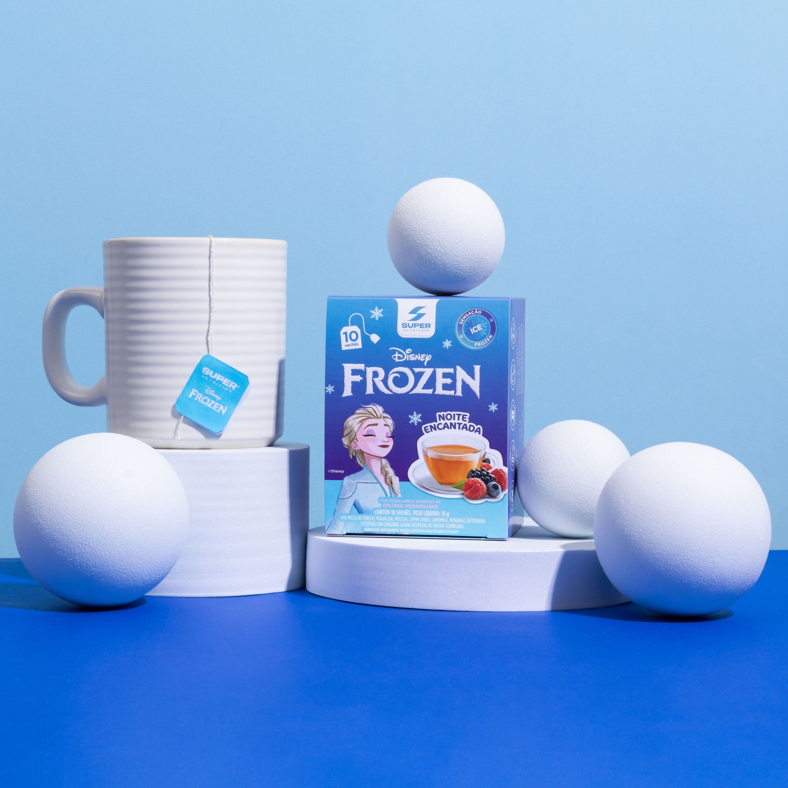 Desinchá Disney Frozen Frutas Vermelhas (10 Sachês)
