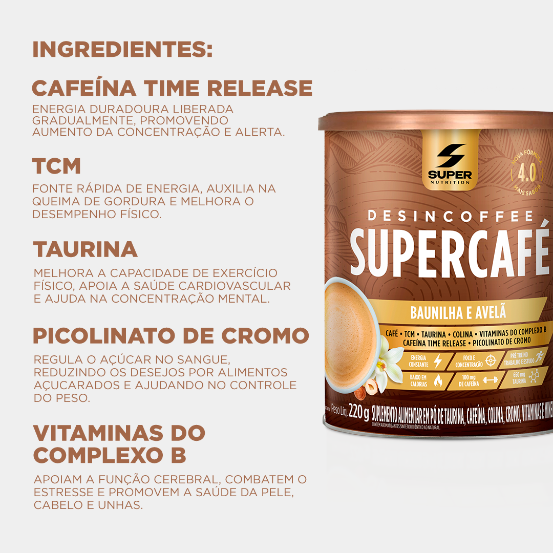 Desincoffee Supercafé Baunilha c/ Avelã