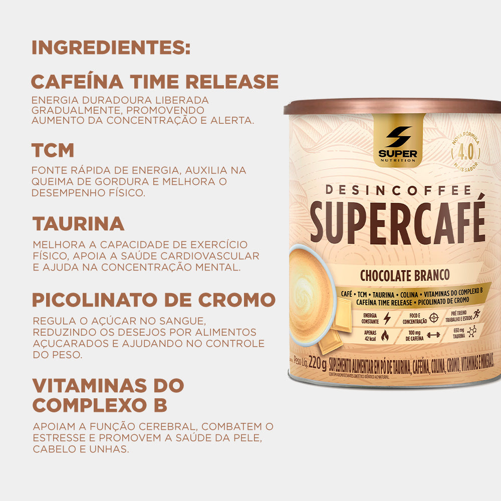 Desincoffee Supercafé Chocolate Branco