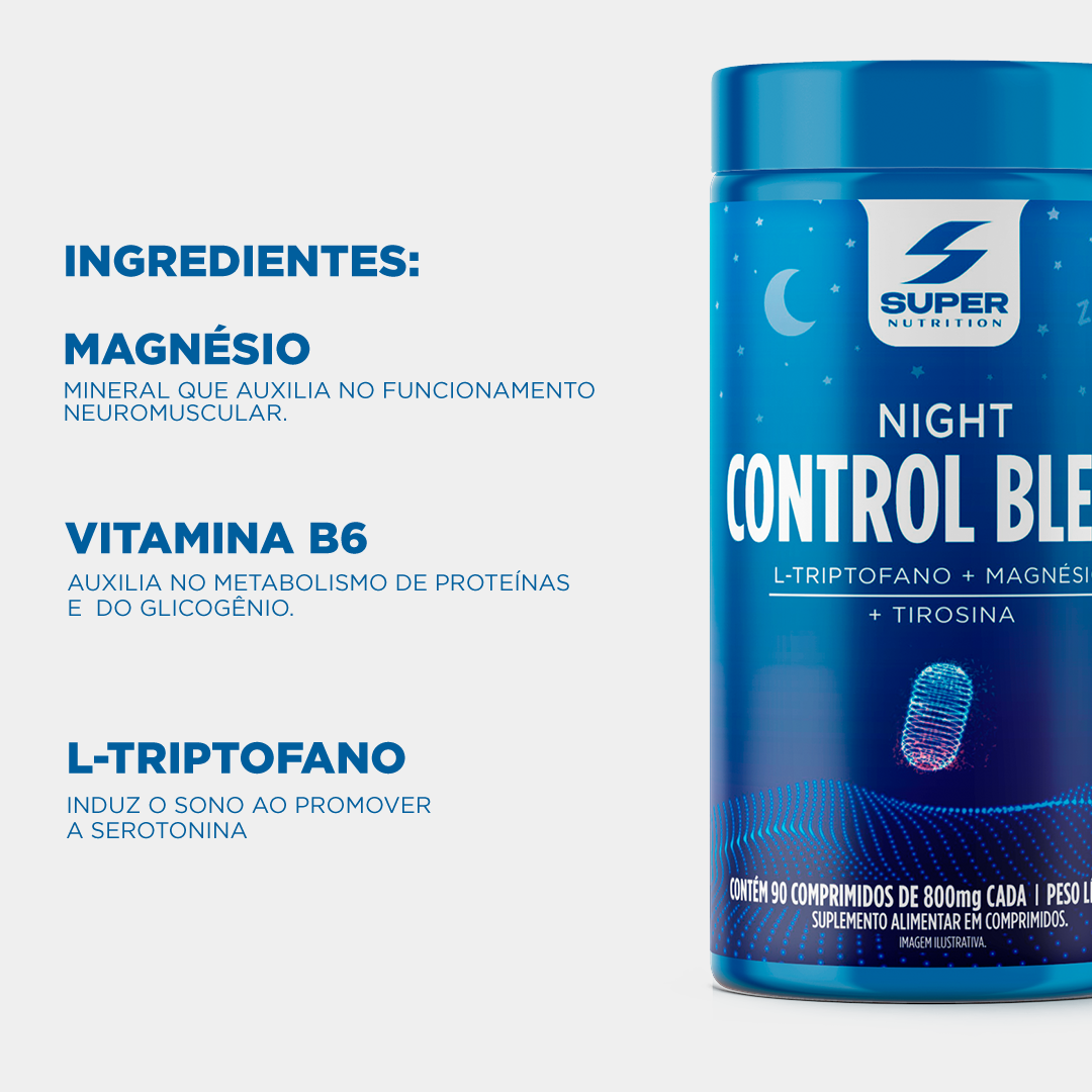 Compre 2 Leve 3 Super Night Control Blend (90 cápsulas)