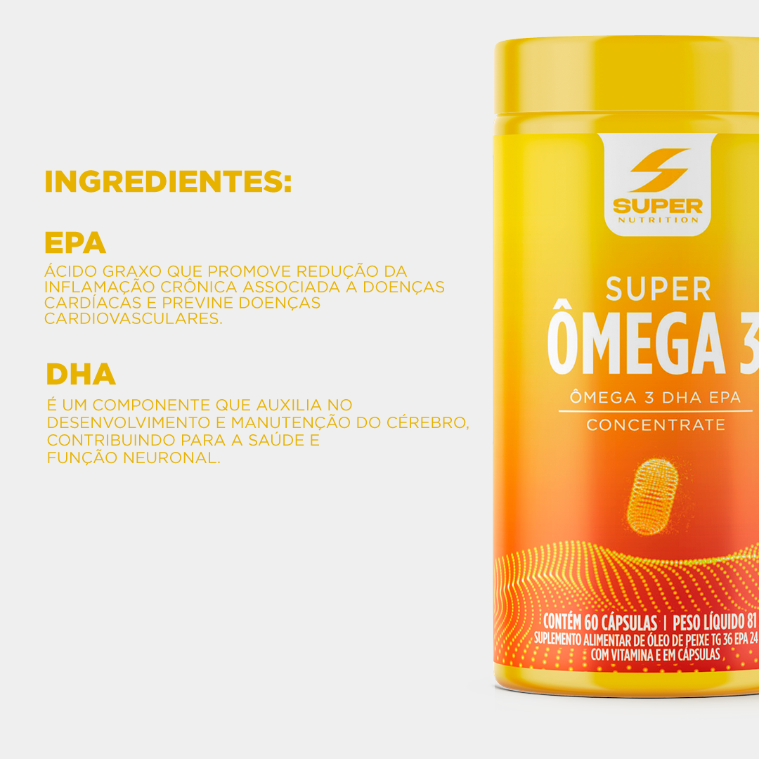 Compre 2 Leve 3 Super Ômega 3 EPA + DHA (60 cápsulas)