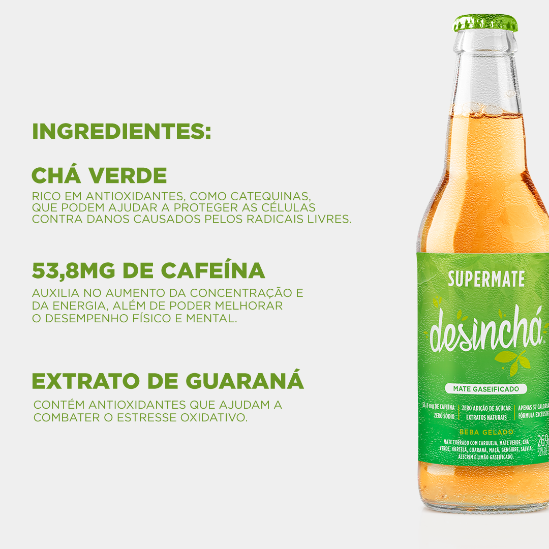 Desinchá Supermate - Pack com 06 unidades (R$8,90 cada)