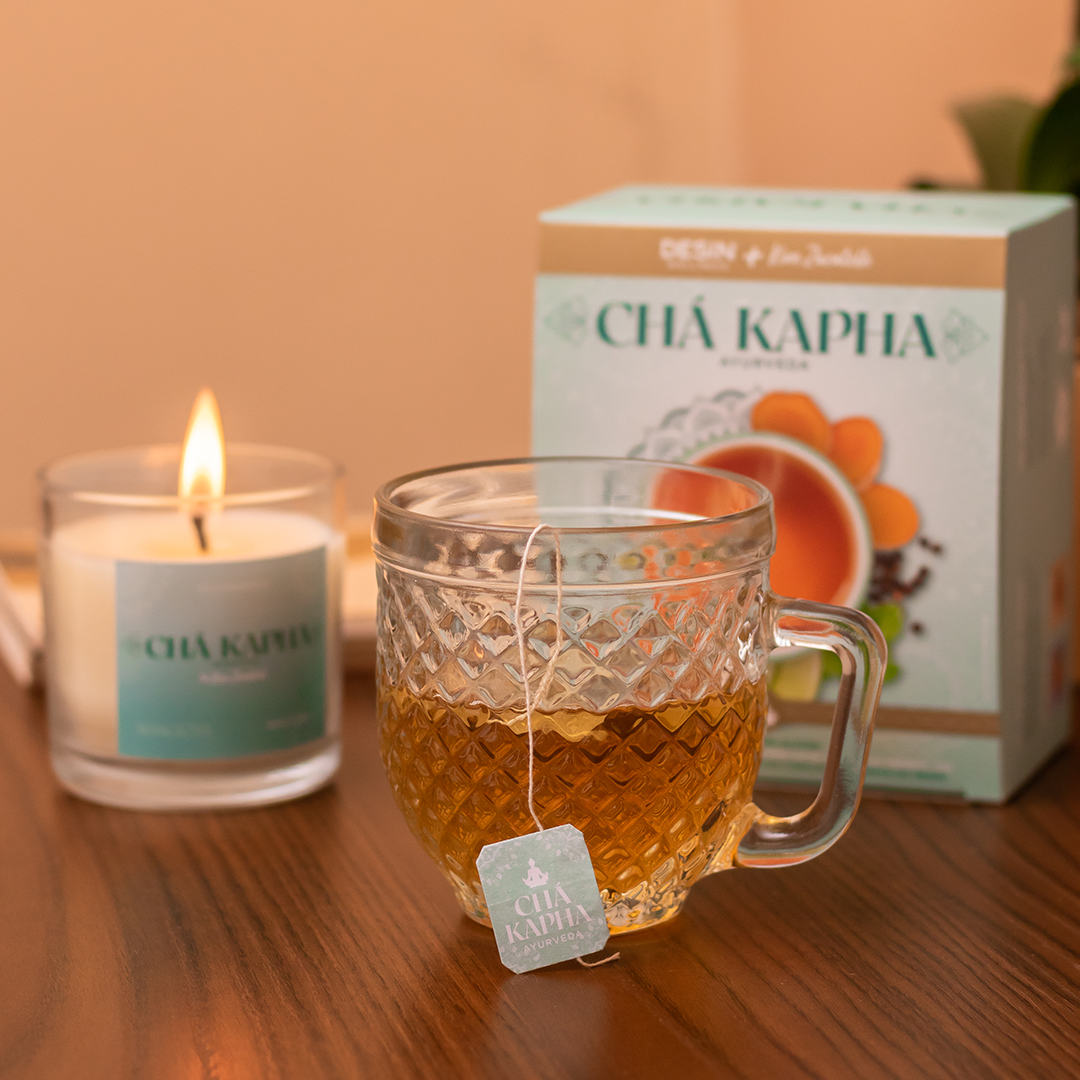 Chá Ayurveda Kapha by Kim Zucatelli  (30 sachês)