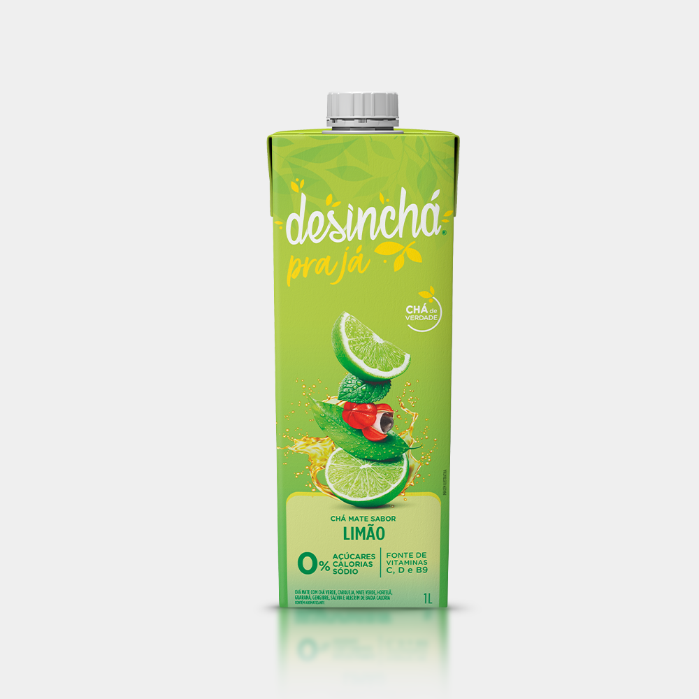 Chá Gelado Sabor Limão Desinchá Pra Já