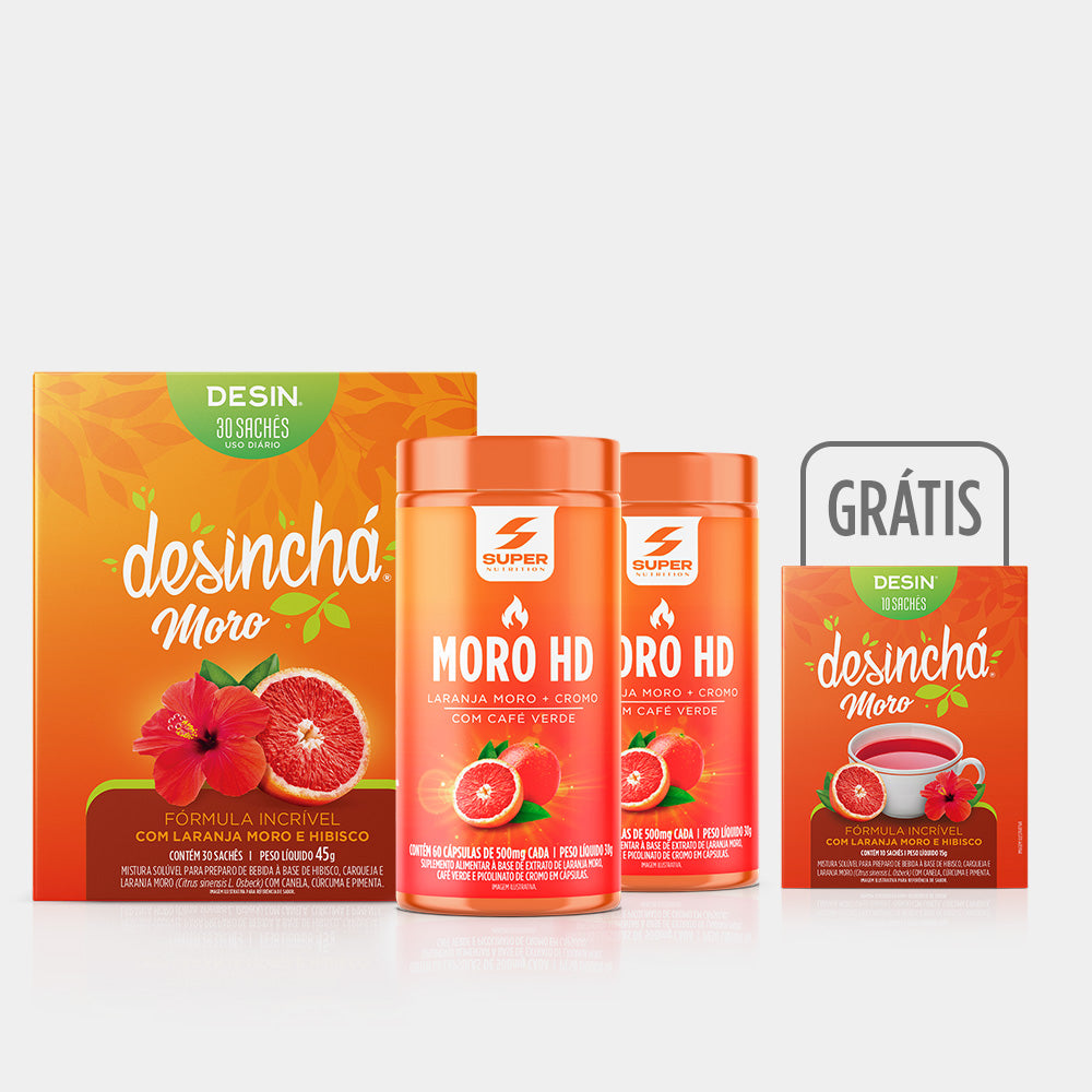 Kit 02 Moro HD + Desinchá Moro + Brinde