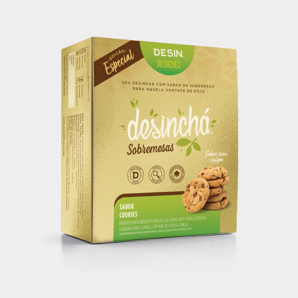 Desinchá Sobremesas Cookies (30 sachês)
