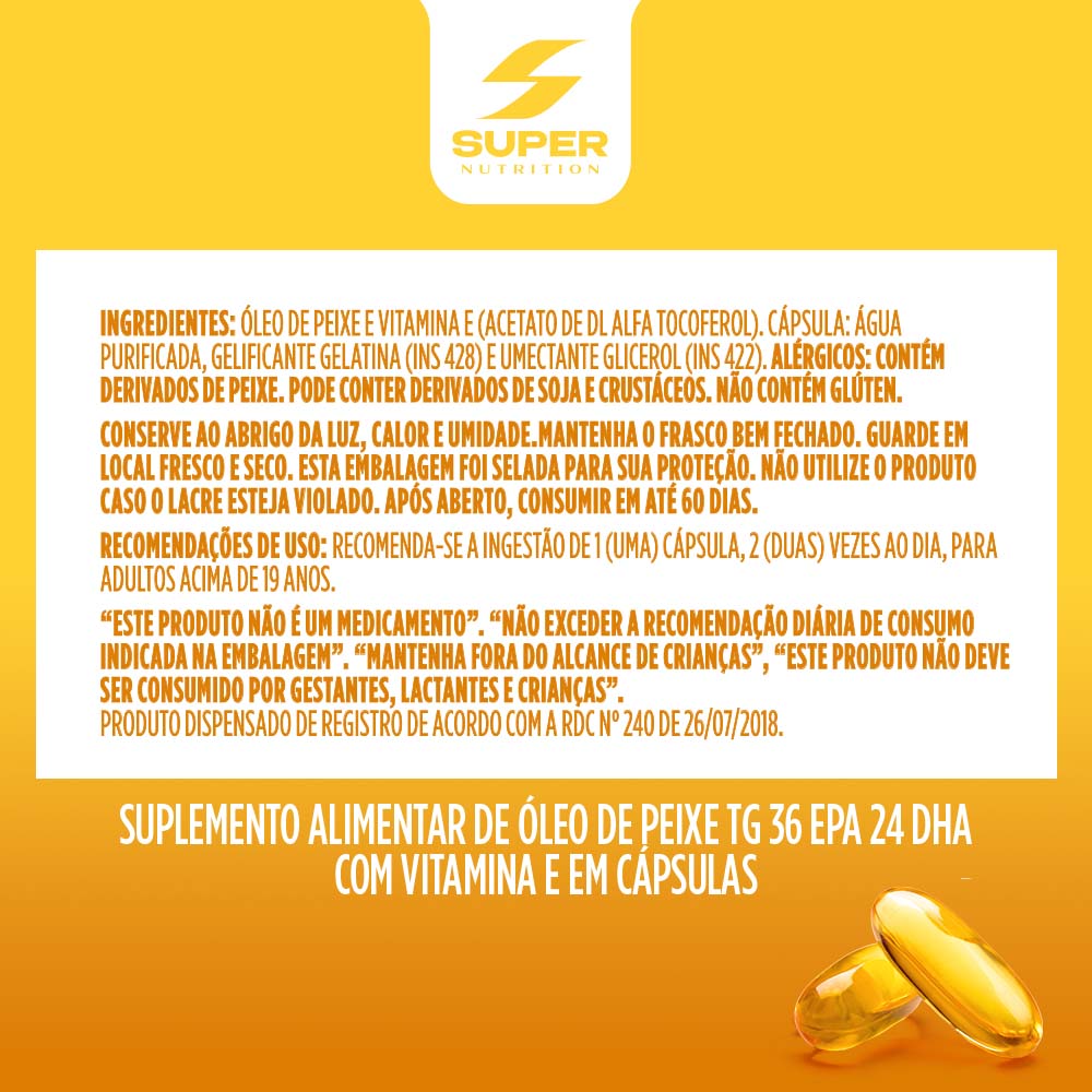 Compre 2 Leve 3 Super Ômega 3 EPA + DHA (60 cápsulas)