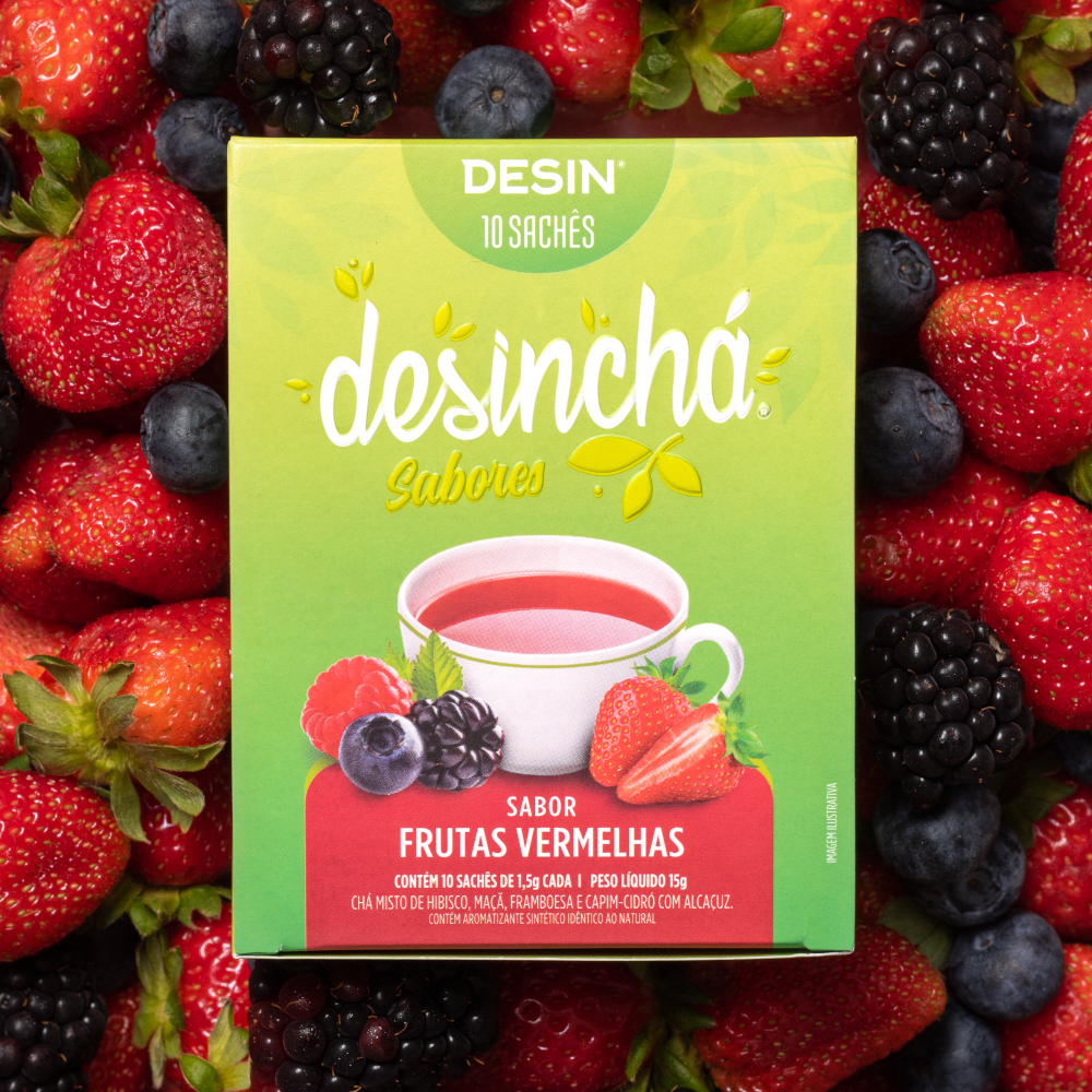 Desinchá Frutas Vermelhas (10 sachês)