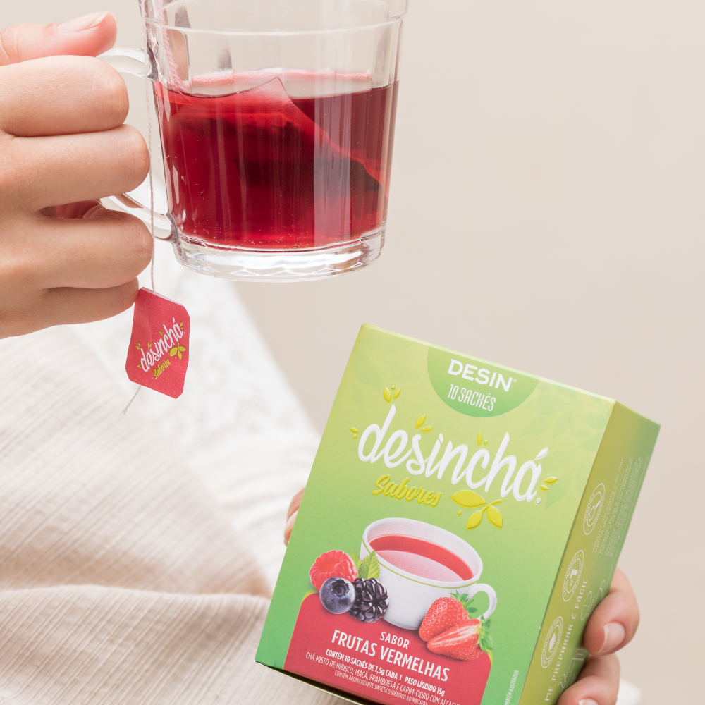Desinchá Frutas Vermelhas (10 sachês)