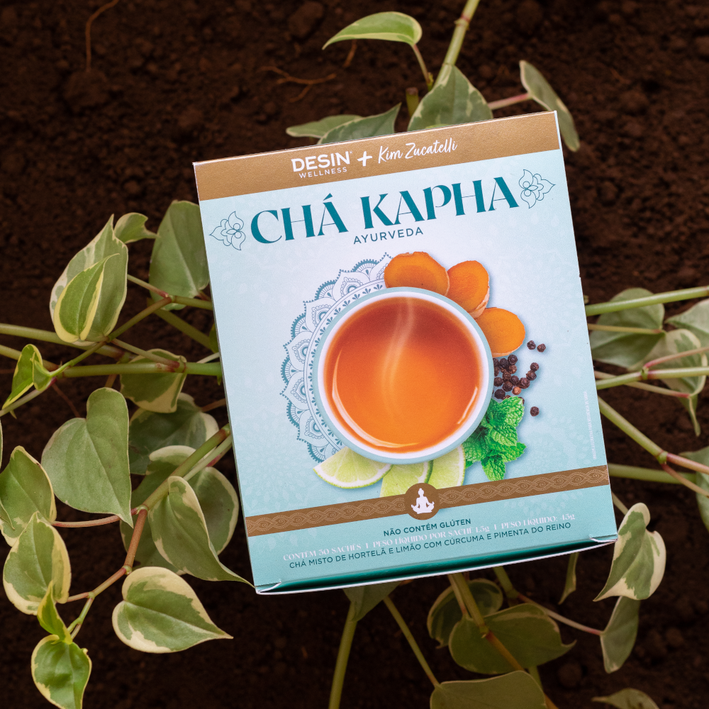 Chá Ayurveda Kapha by Kim Zucatelli  (30 sachês)