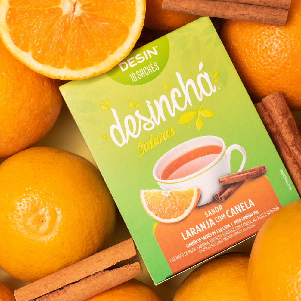 Desinchá Laranja com Canela (10 sachês)